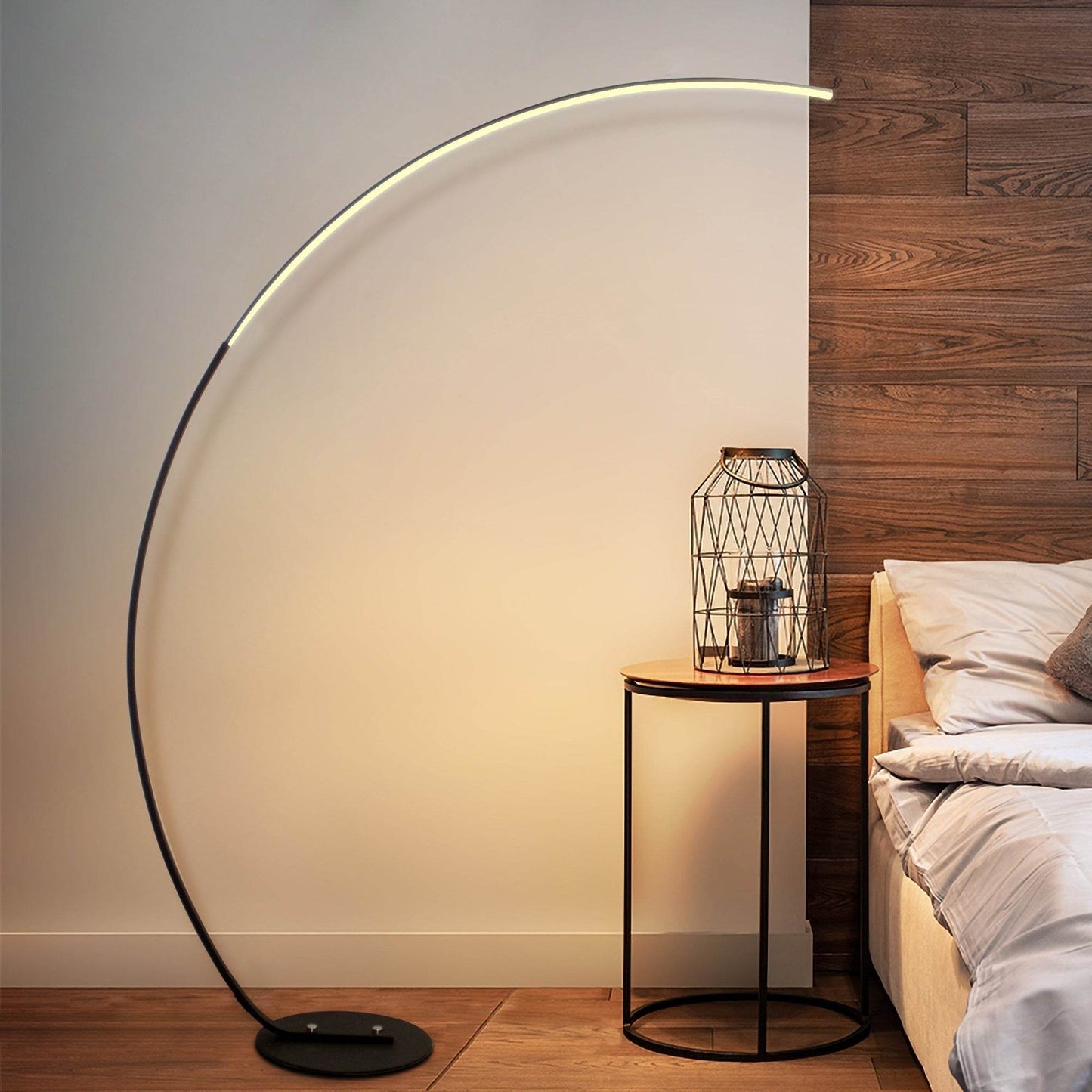 RGBW Modern Curve Floor Lamp | New Version - Big J's Showstoppin' Store