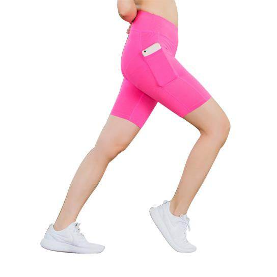 All Seasons Yoga Shorts Stretchable With Phone Pocket - Big J's Showstoppin' Store