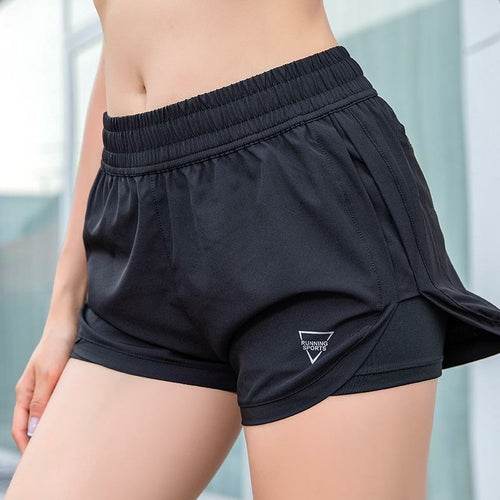 Women's Summer Sports Quick-Drying Shorts Running Fitness Yoga Shorts - Big J's Showstoppin' Store