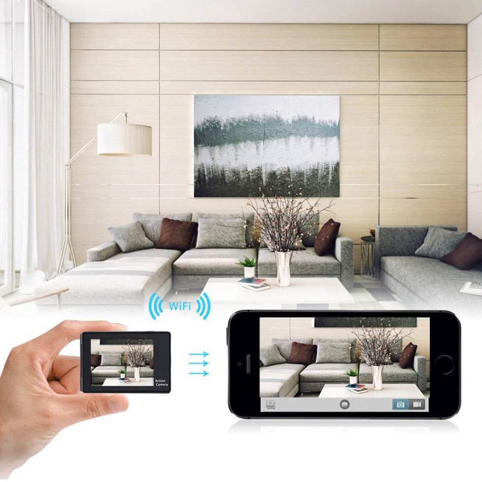 4K Waterproof All Digital UHD WiFi Camera + RF Remote And Accessories - Big J's Showstoppin' Store