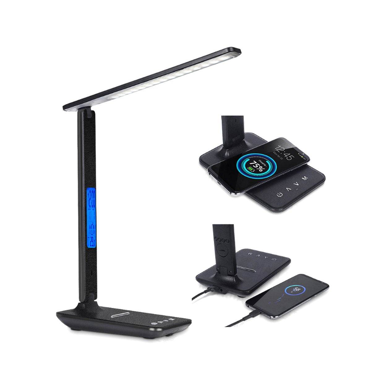 Lamp Plus 3 in 1 Lamp With Phone Charger, Clock And Thermostat - Big J's Showstoppin' Store