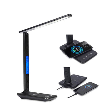 Lamp Plus 3 in 1 Lamp With Phone Charger, Clock And Thermostat - Big J's Showstoppin' Store