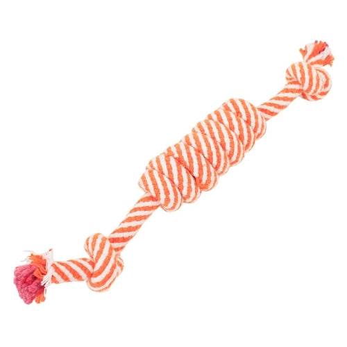 24cm Dog Toy Knot Cotton Rope Pet Puppy Chew Toys - Big J's Showstoppin' Store