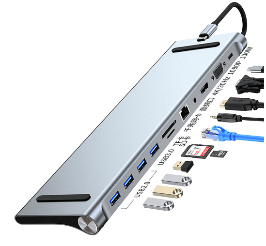 LapStation™ Pro- 11 in 1 Laptop Docking Station - Big J's Showstoppin' Store
