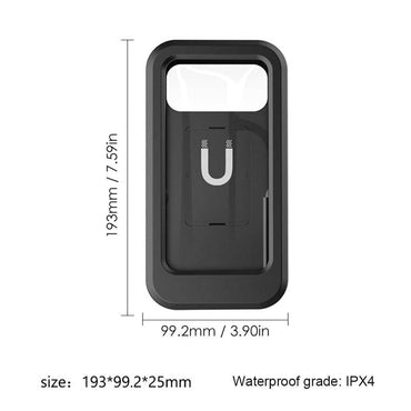 360° free rotation Folding waterproof mobile phone protection bracket - Big J's Showstoppin' Store