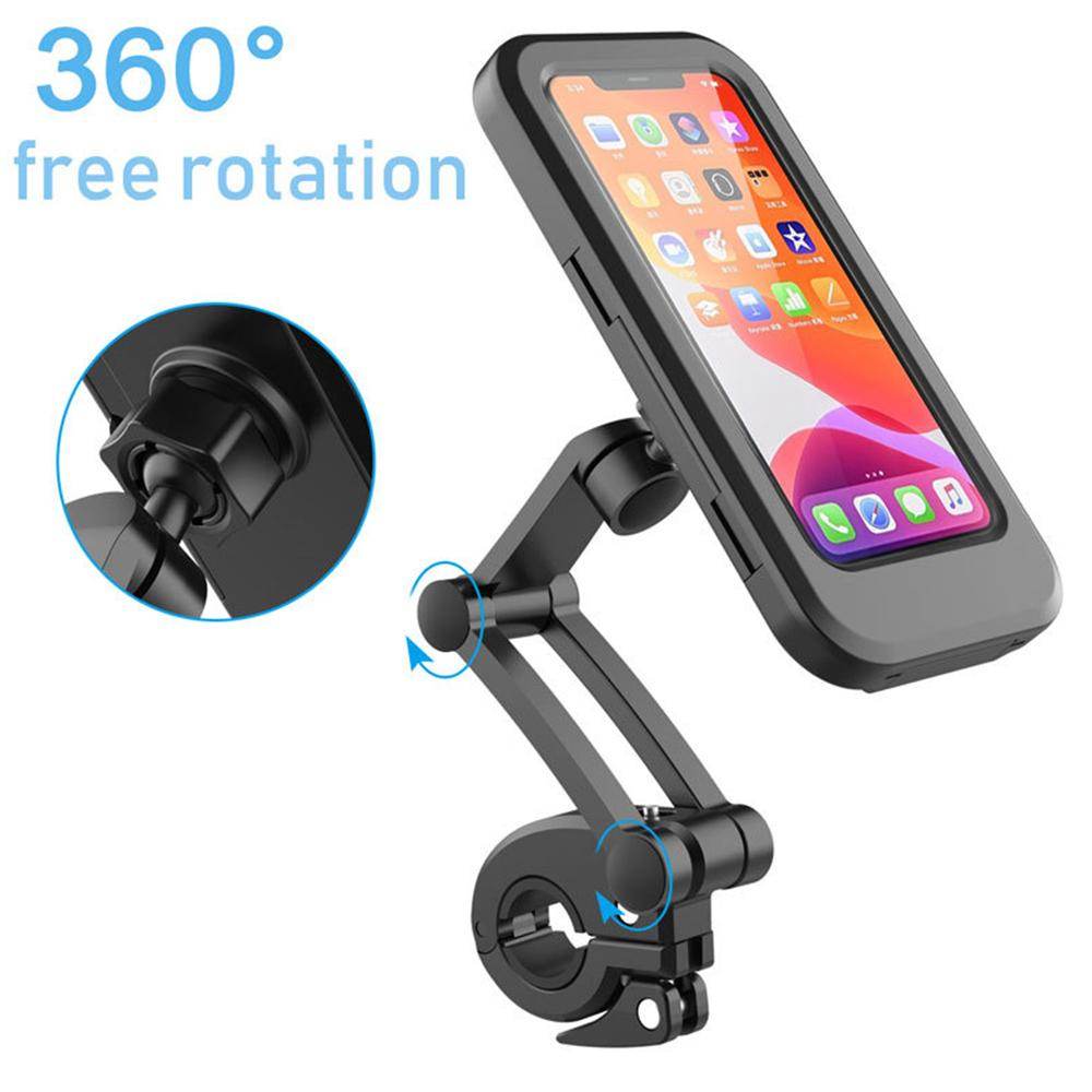 360° free rotation Folding waterproof mobile phone protection bracket - Big J's Showstoppin' Store