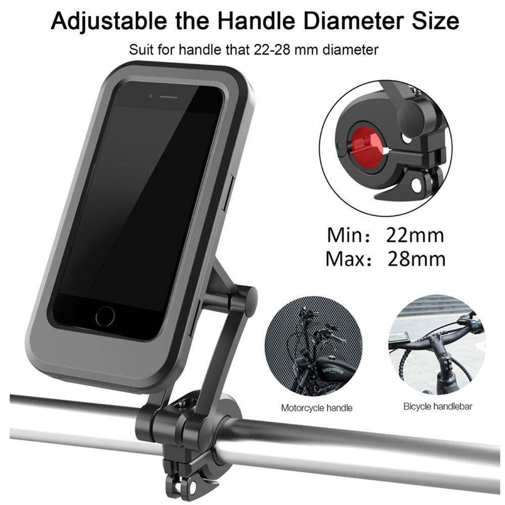 360° free rotation Folding waterproof mobile phone protection bracket - Big J's Showstoppin' Store
