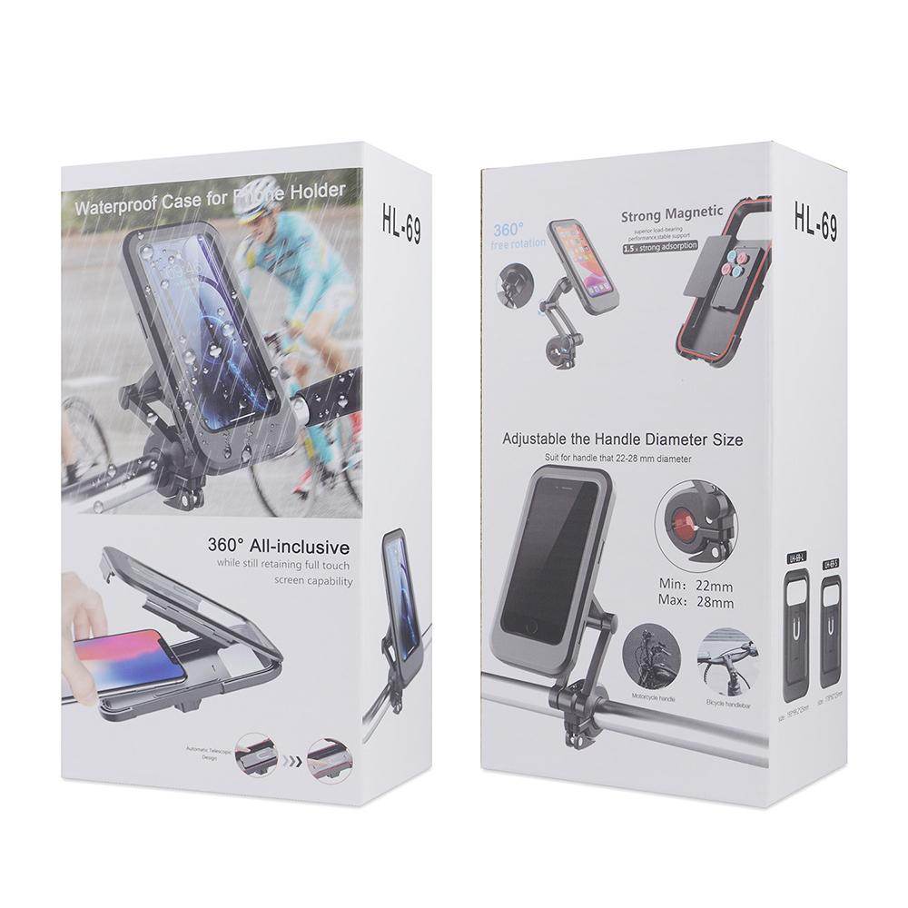 360° free rotation Folding waterproof mobile phone protection bracket - Big J's Showstoppin' Store