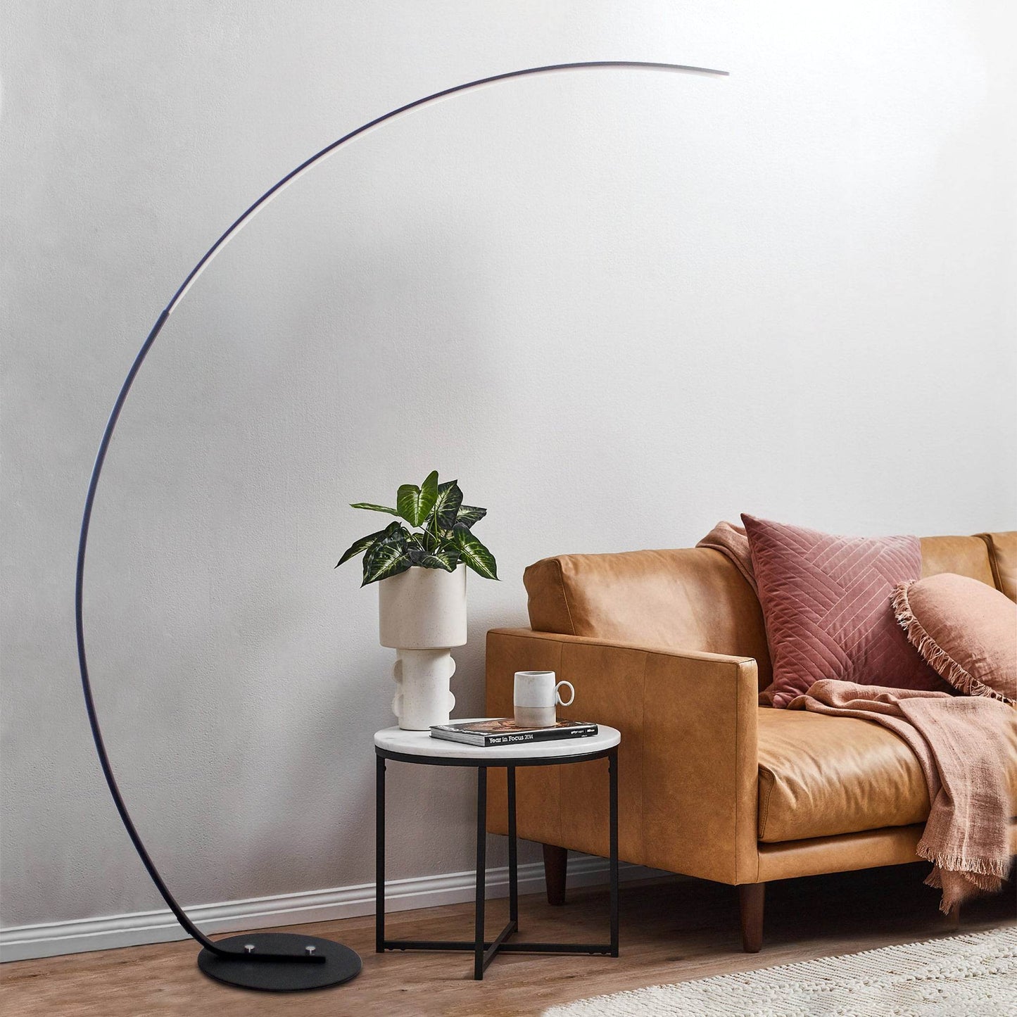 RGBW Modern Curve Floor Lamp | New Version - Big J's Showstoppin' Store