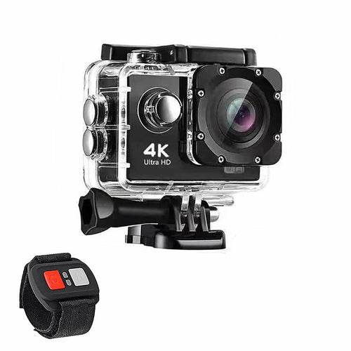 4K Waterproof All Digital UHD WiFi Camera + RF Remote And Accessories - Big J's Showstoppin' Store