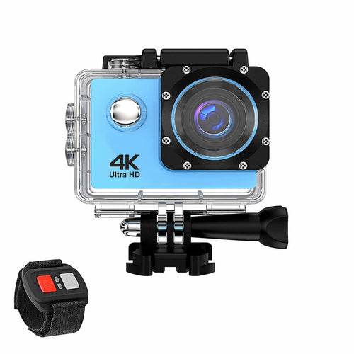 4K Waterproof All Digital UHD WiFi Camera + RF Remote And Accessories - Big J's Showstoppin' Store