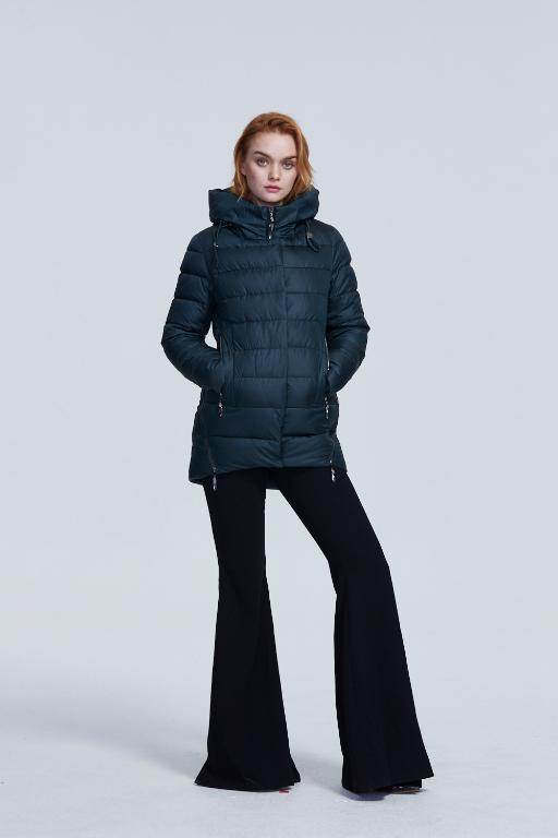 Women warm hooded winter coat women jacket casual parkas jacket - Big J's Showstoppin' Store
