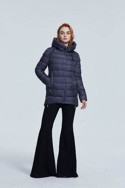 Women warm hooded winter coat women jacket casual parkas jacket - Big J's Showstoppin' Store