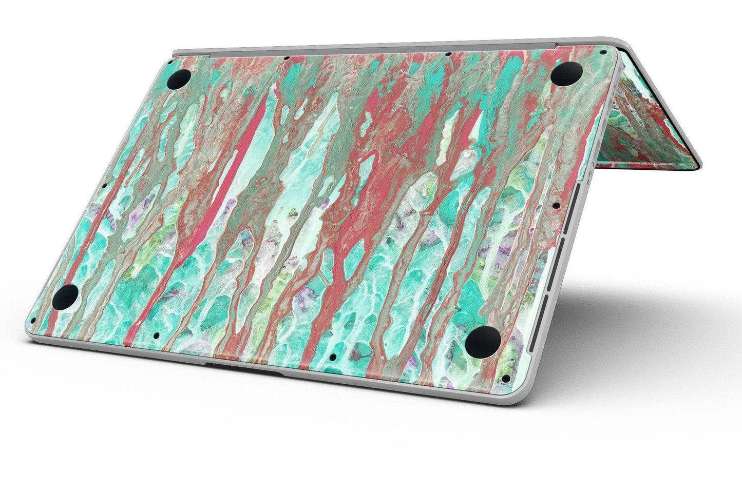 Abstract Wet Paint Mint Rustic - MacBook Pro with Retina Display - Big J's Showstoppin' Store