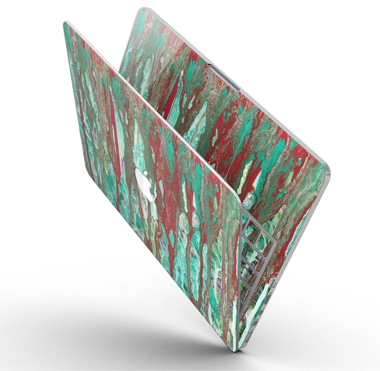 Abstract Wet Paint Mint Rustic - MacBook Pro with Retina Display - Big J's Showstoppin' Store