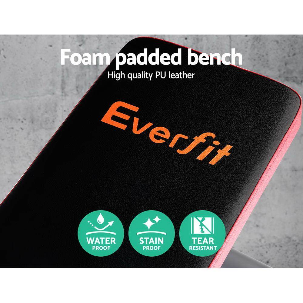 Everfit Multi-Station Weight Bench Press Weights Equipment Fitness - Big J's Showstoppin' Store