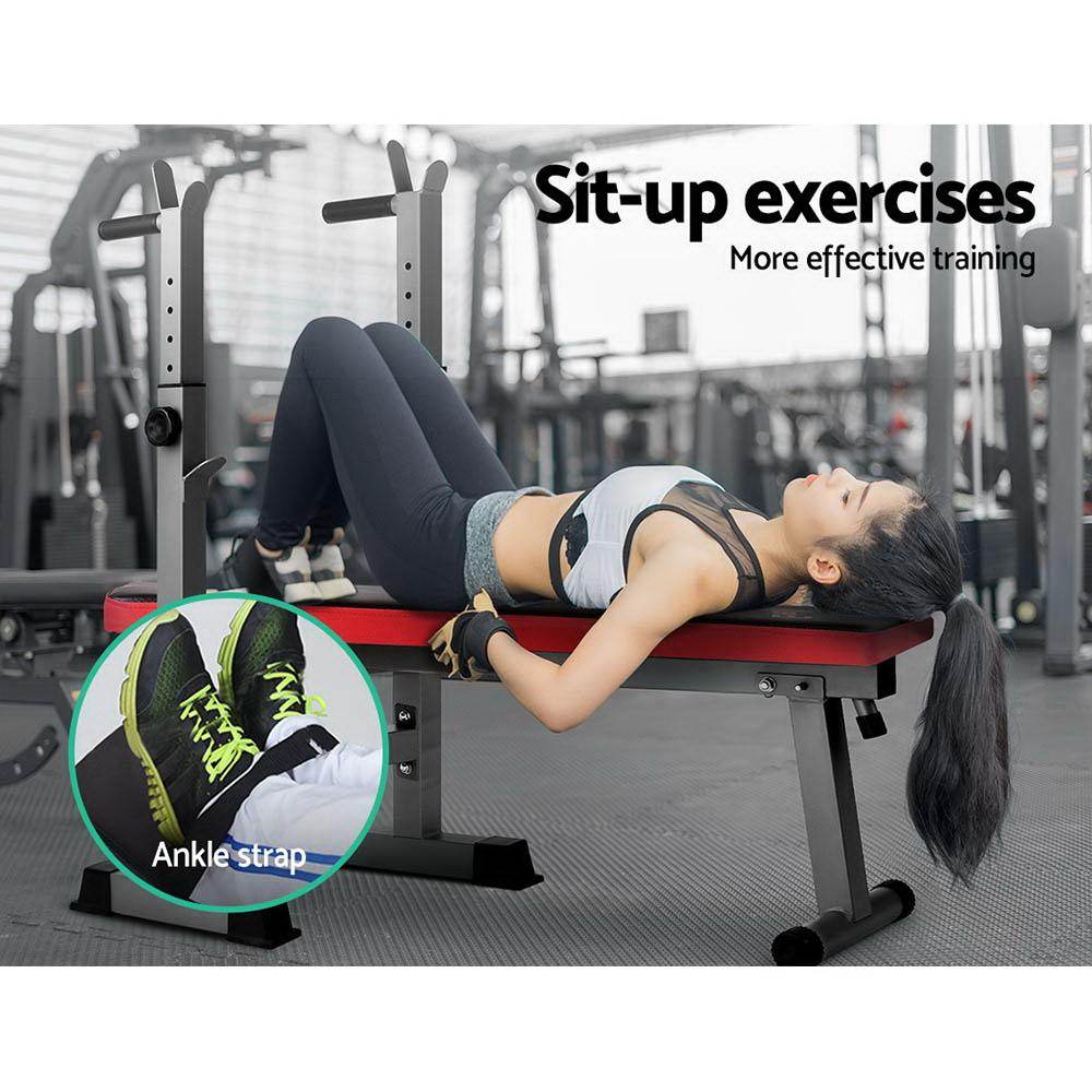 Everfit Multi-Station Weight Bench Press Weights Equipment Fitness - Big J's Showstoppin' Store