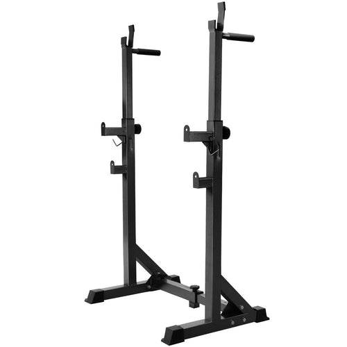 Everfit Squat Rack Pair Fitness Weight Lifting Gym Exercise Barbell - Big J's Showstoppin' Store