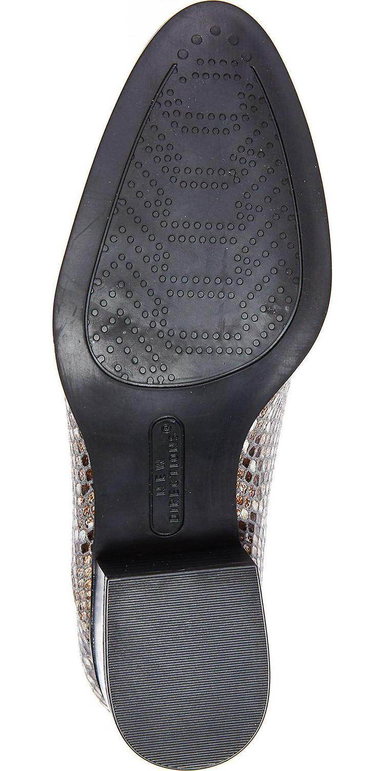Womens Shoe, Low Heel Snakeskin Style Fredricka Booties (size 7.5) - Big J's Showstoppin' Store