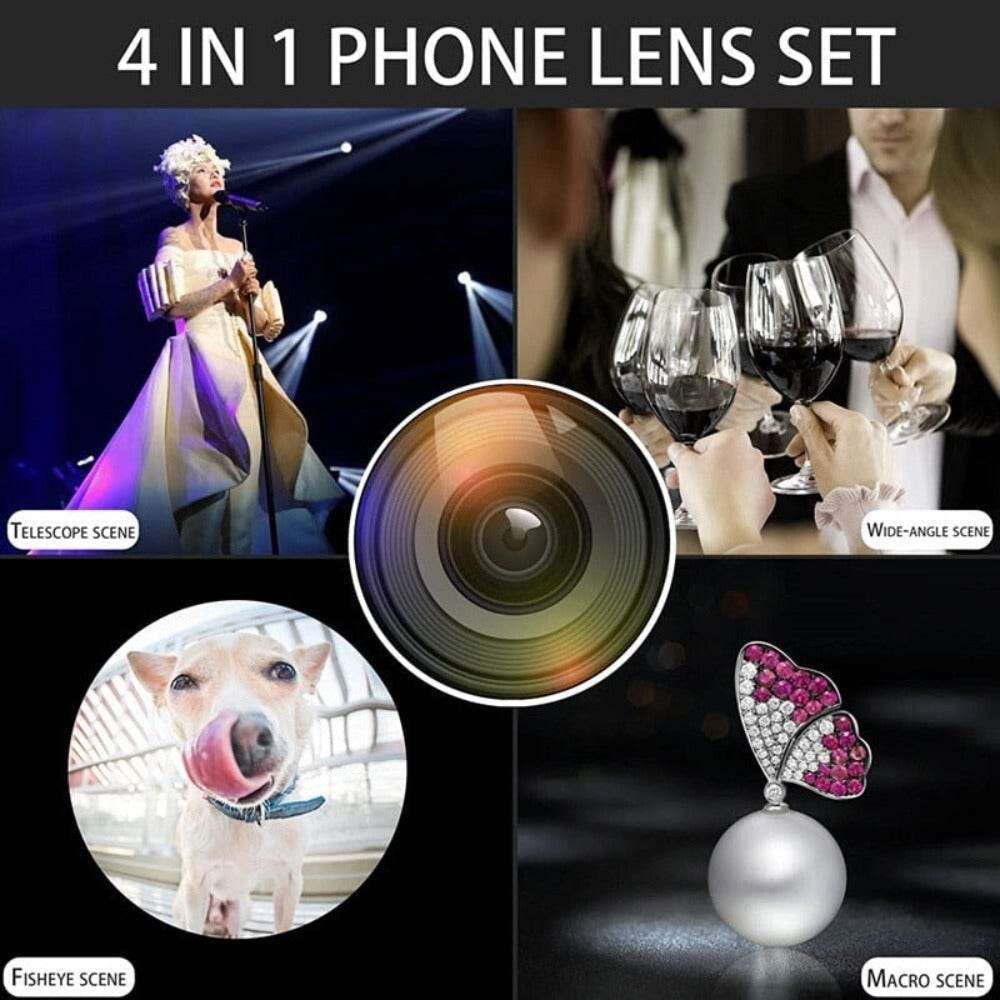 Dragon 36X Mobile Phone Lens Kit With Tripod - Big J's Showstoppin' Store