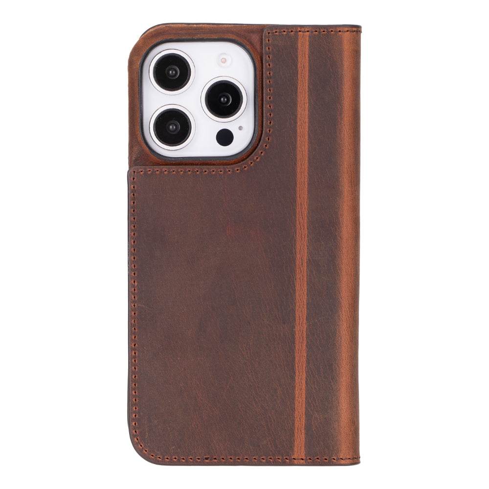Decatur Leather iPhone 16 Pro Max Folio Case - Big J's Showstoppin' Store