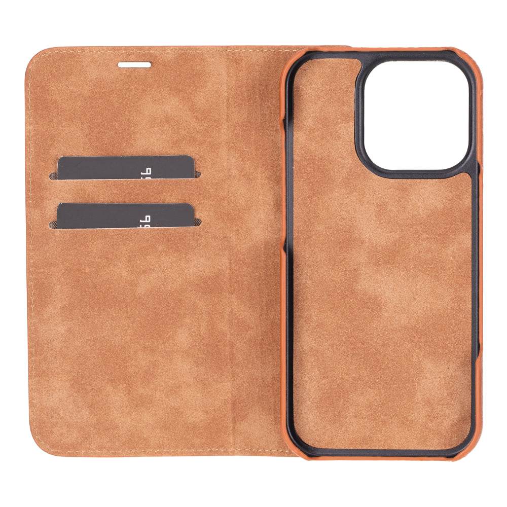 Decatur Leather iPhone 16 Pro Max Folio Case - Big J's Showstoppin' Store