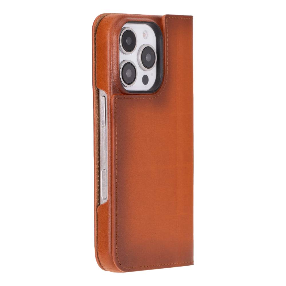 Decatur Leather iPhone 16 Pro Max Folio Case - Big J's Showstoppin' Store