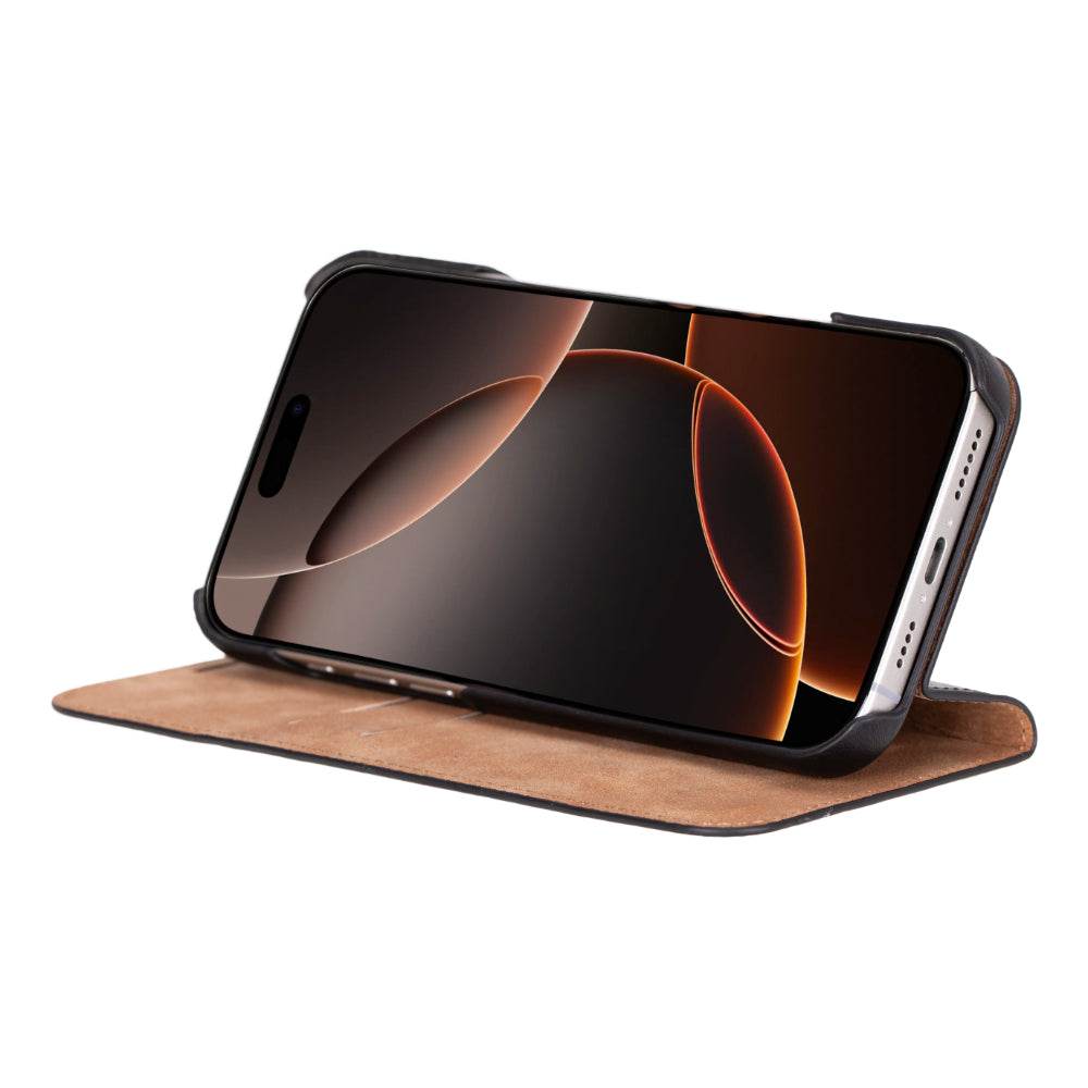 Decatur Leather iPhone 16 Pro Max Folio Case - Big J's Showstoppin' Store