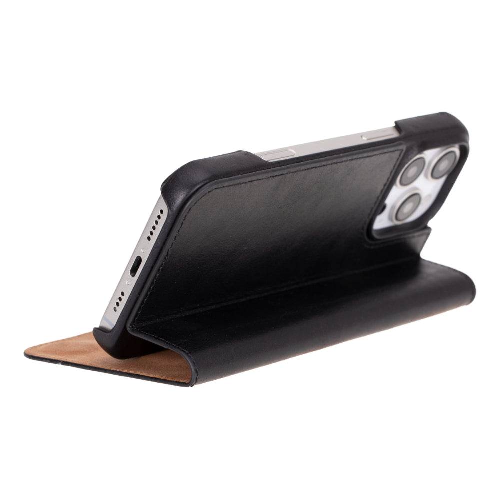 Decatur Leather iPhone 16 Pro Max Folio Case - Big J's Showstoppin' Store