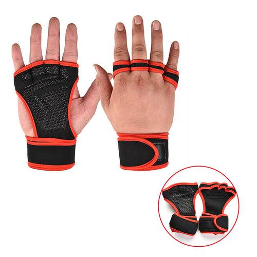 New 1 Pair Weight Lifting Training Gloves Women Men Fitness Sports - Big J's Showstoppin' Store