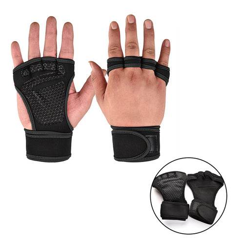New 1 Pair Weight Lifting Training Gloves Women Men Fitness Sports - Big J's Showstoppin' Store