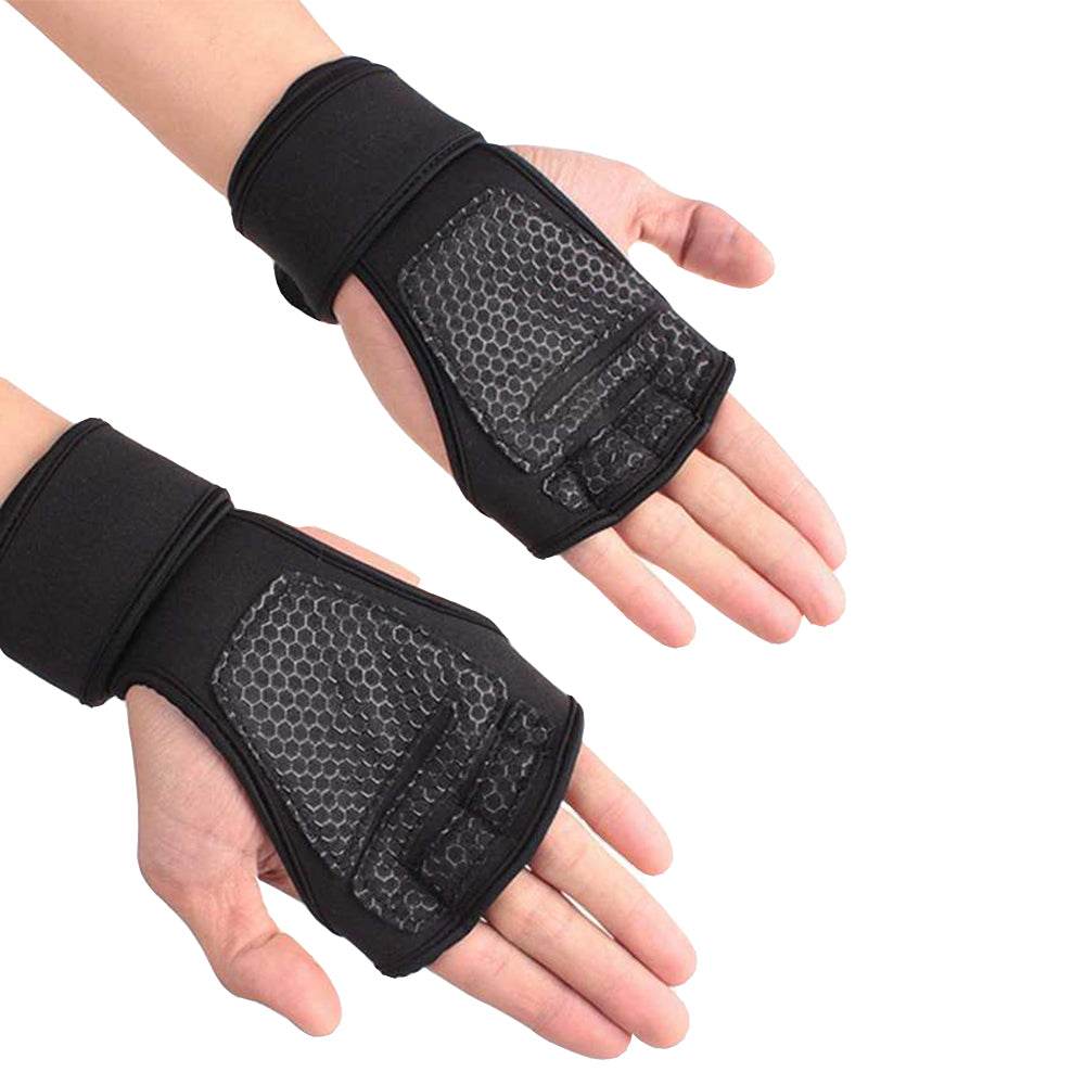 New 1 Pair Weight Lifting Training Gloves Women Men Fitness Sports - Big J's Showstoppin' Store