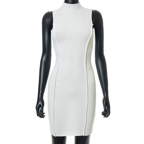 Ribbed Sleeveless Bodycon Summer Dresses For Women - Big J's Showstoppin' Store