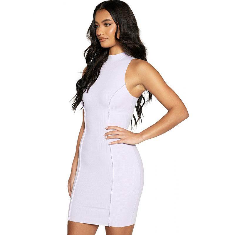 Ribbed Sleeveless Bodycon Summer Dresses For Women - Big J's Showstoppin' Store
