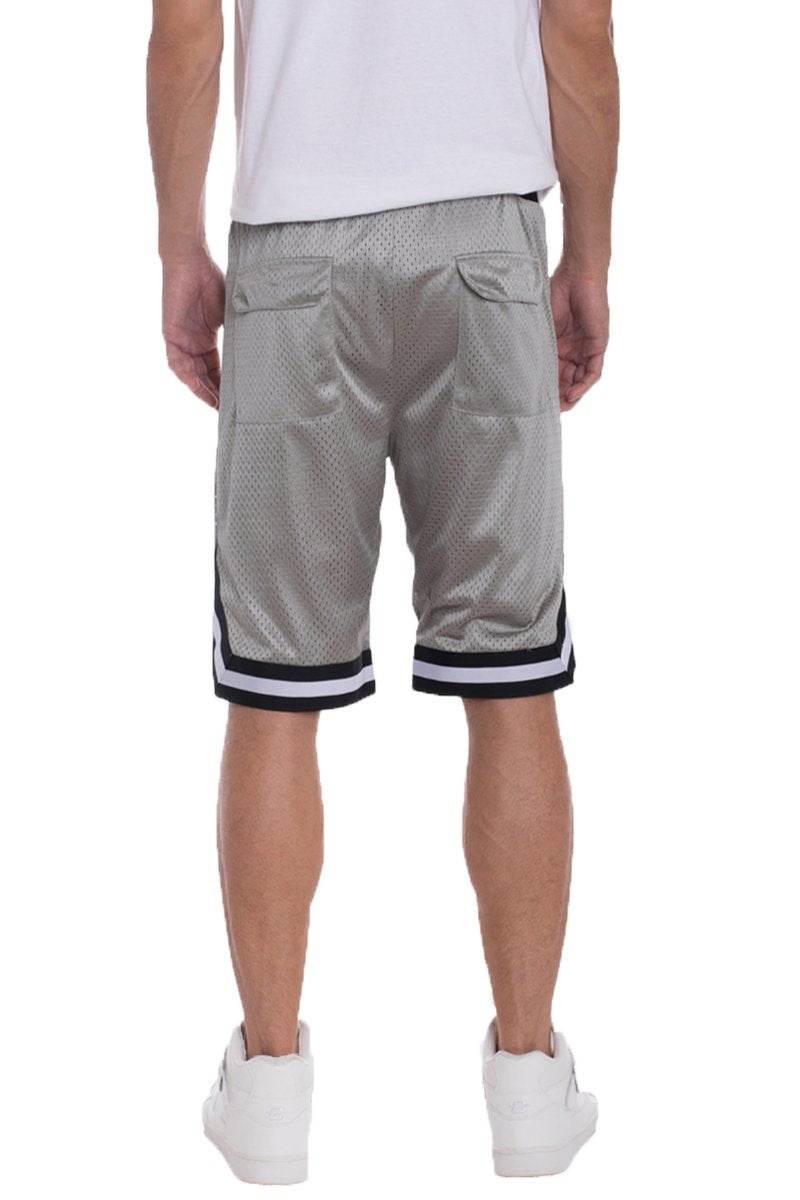 Solid Mesh Basketball Active Shorts - Big J's Showstoppin' Store