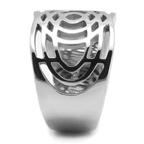 Women Stainless Steel No Stone Rings TK3039 - Big J's Showstoppin' Store