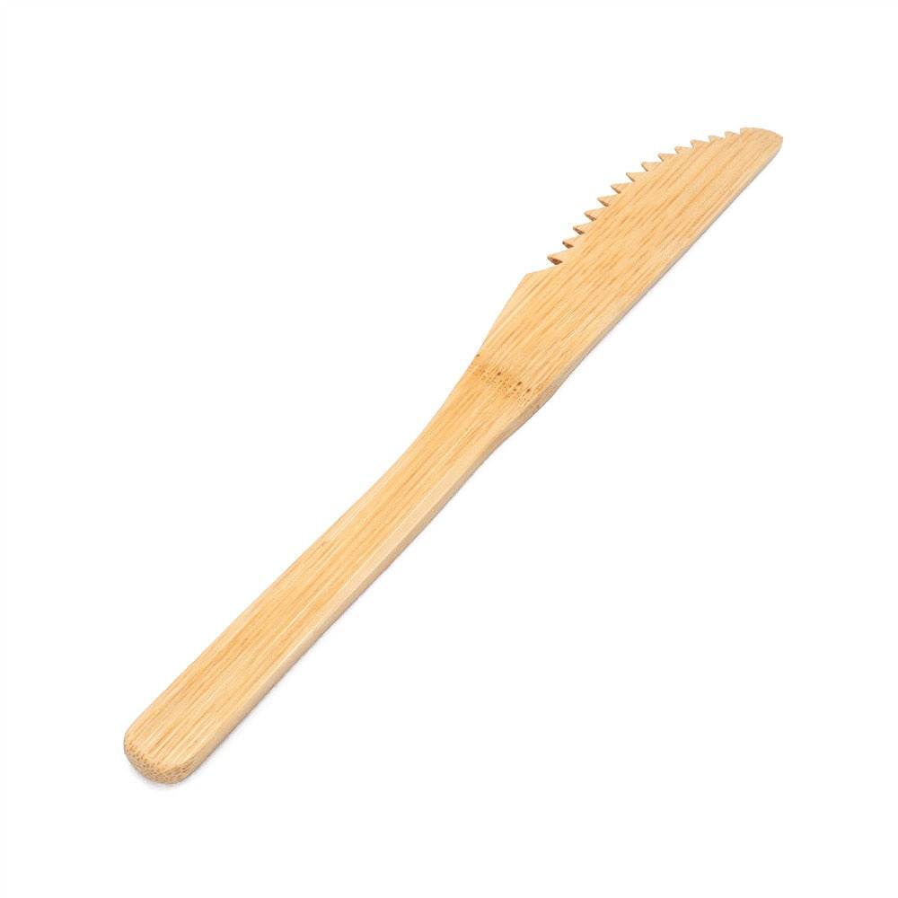 Bamboo Traveling Cutlery Set - Big J's Showstoppin' Store