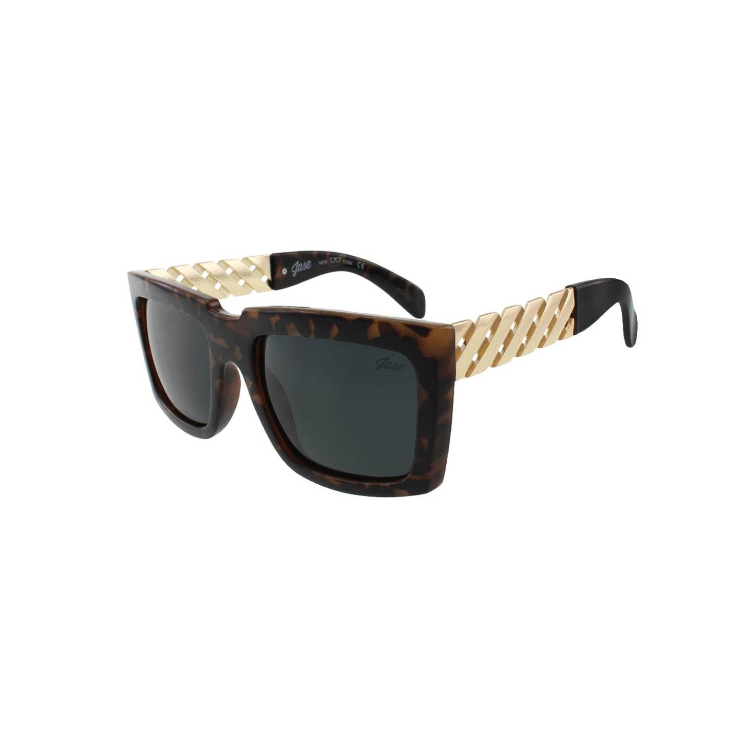 Jase New York Casero Sunglasses in Havana - Big J's Showstoppin' Store