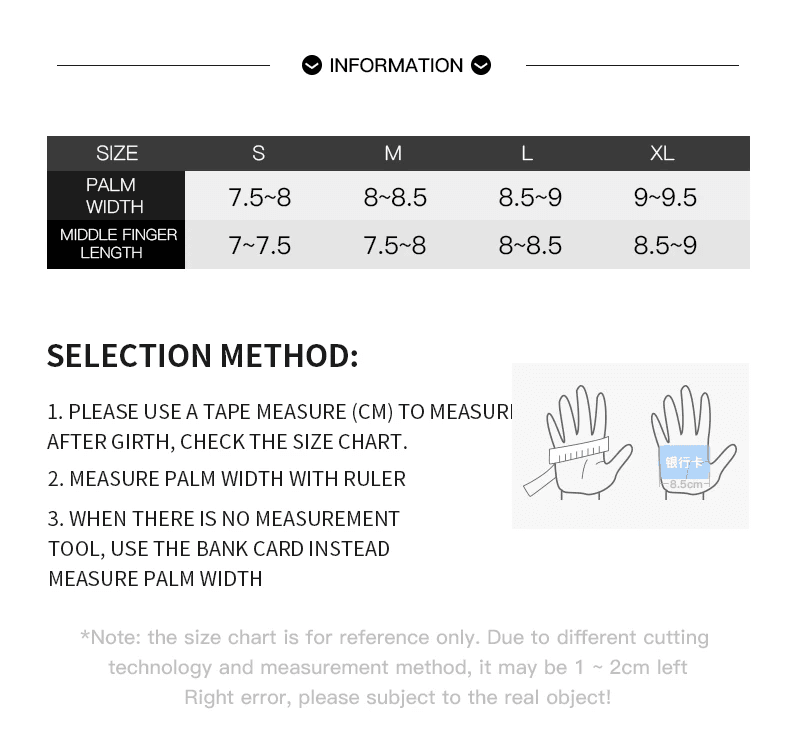 Thermal Gloves Winter Cycling Gloves With Wrist Support Touch Screen - Big J's Showstoppin' Store