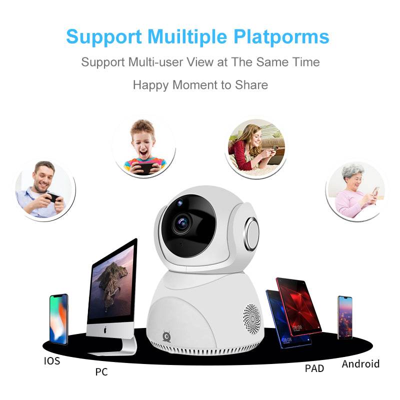 HD 1080P Camera 360° Panoramic PTZ Wireless Wifi Camera - Big J's Showstoppin' Store