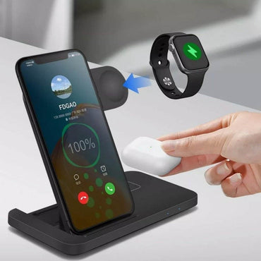 Ninja Dragons 3 in1 Wireless Foldable Charging Station - Big J's Showstoppin' Store