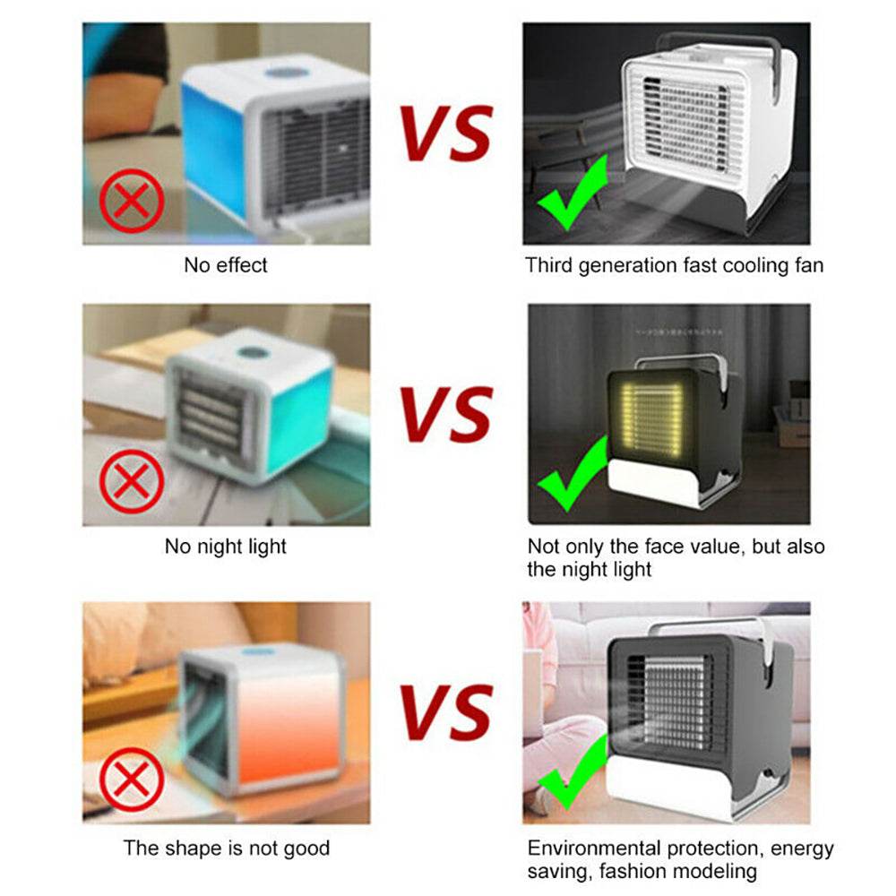 USB Mini Negative Ion Cool Fan Air Conditioner - Big J's Showstoppin' Store