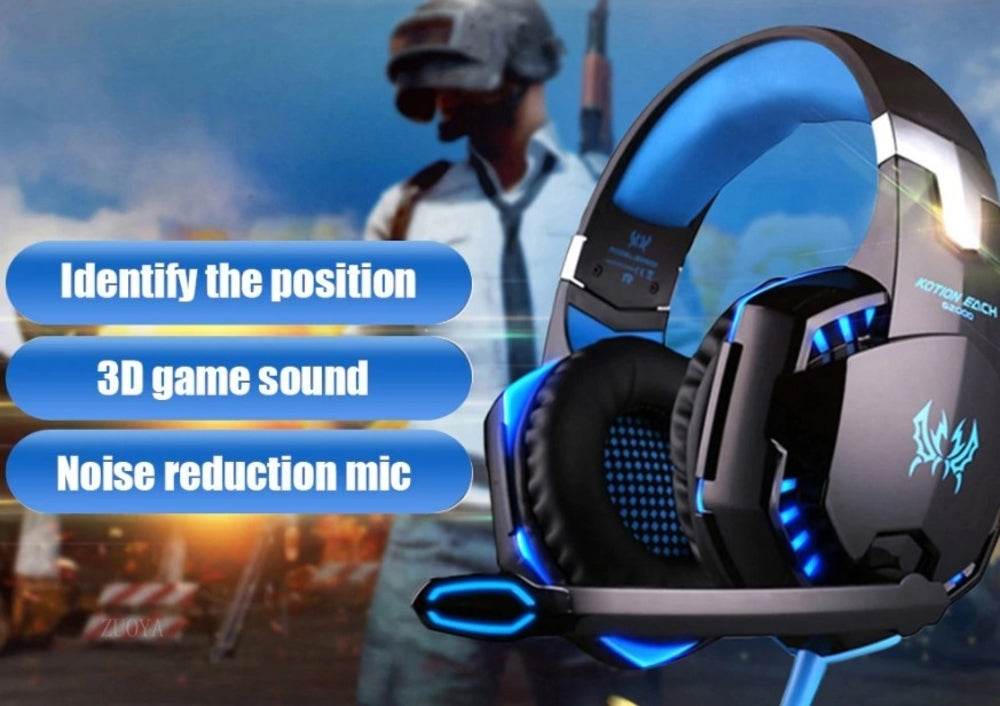 Ninja Dragon G9300 LED Gaming Headset with Microphone - Big J's Showstoppin' Store