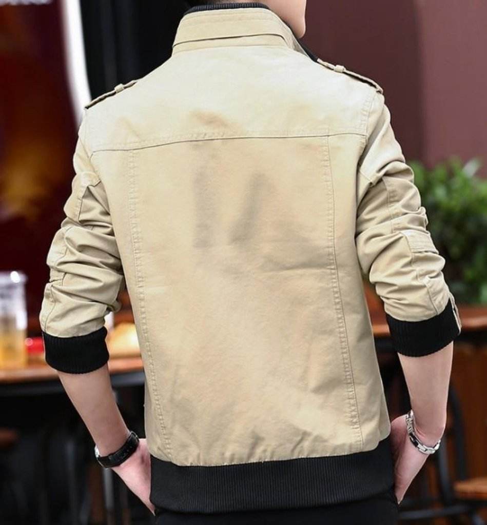 Mens Military Theme Short Jacket - Big J's Showstoppin' Store