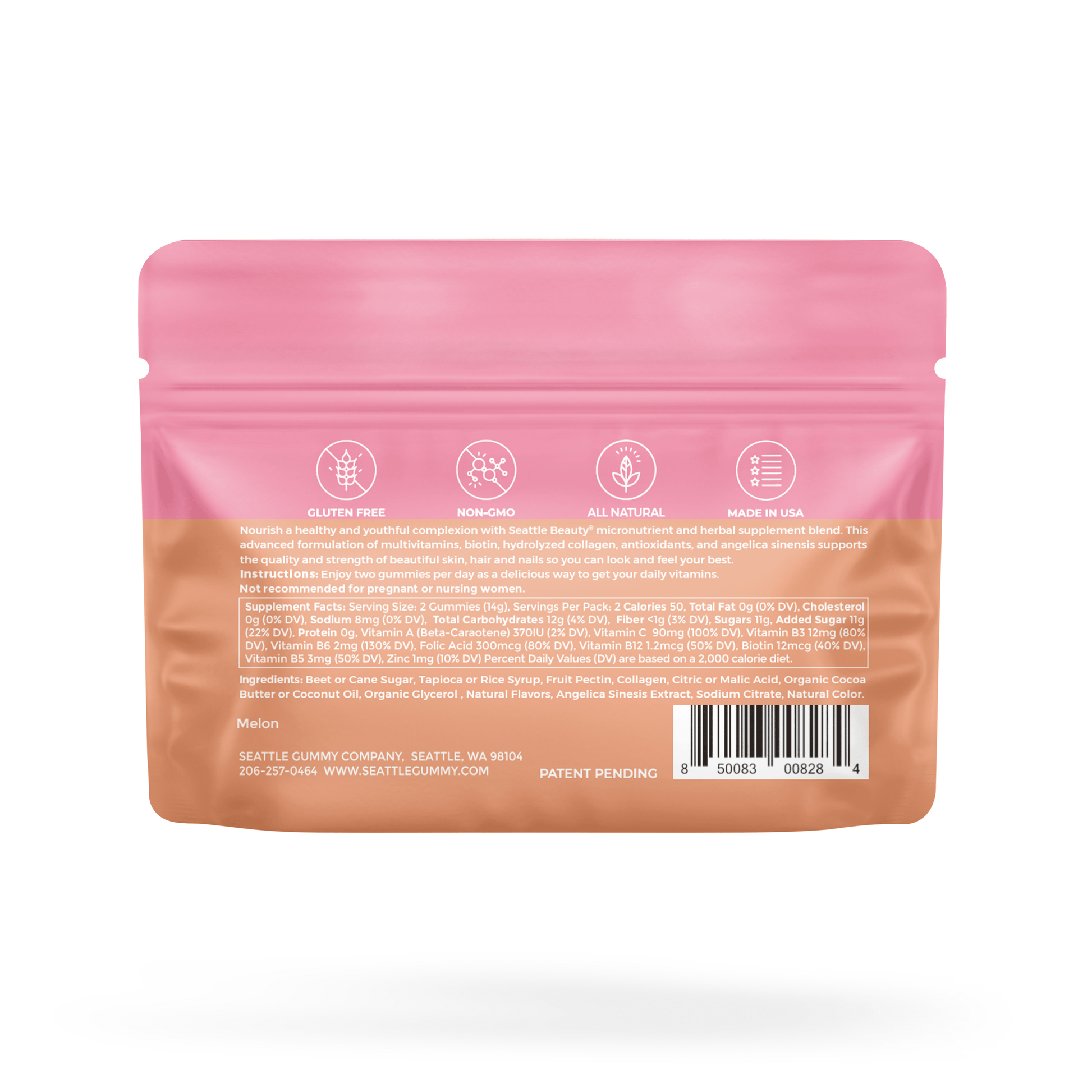 Multivitamin With Angelica Melon 12-Pack - Big J's Showstoppin' Store