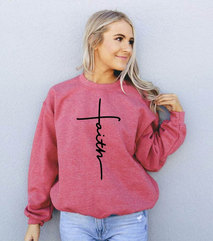 Faith Sweatshirt - Big J's Showstoppin' Store