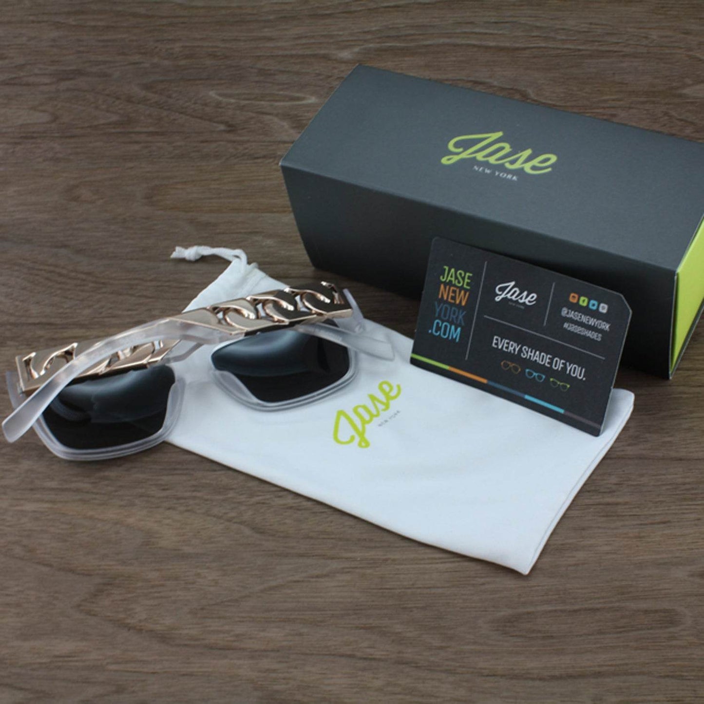 Jase New York Cache Sunglasses in Frost - Big J's Showstoppin' Store