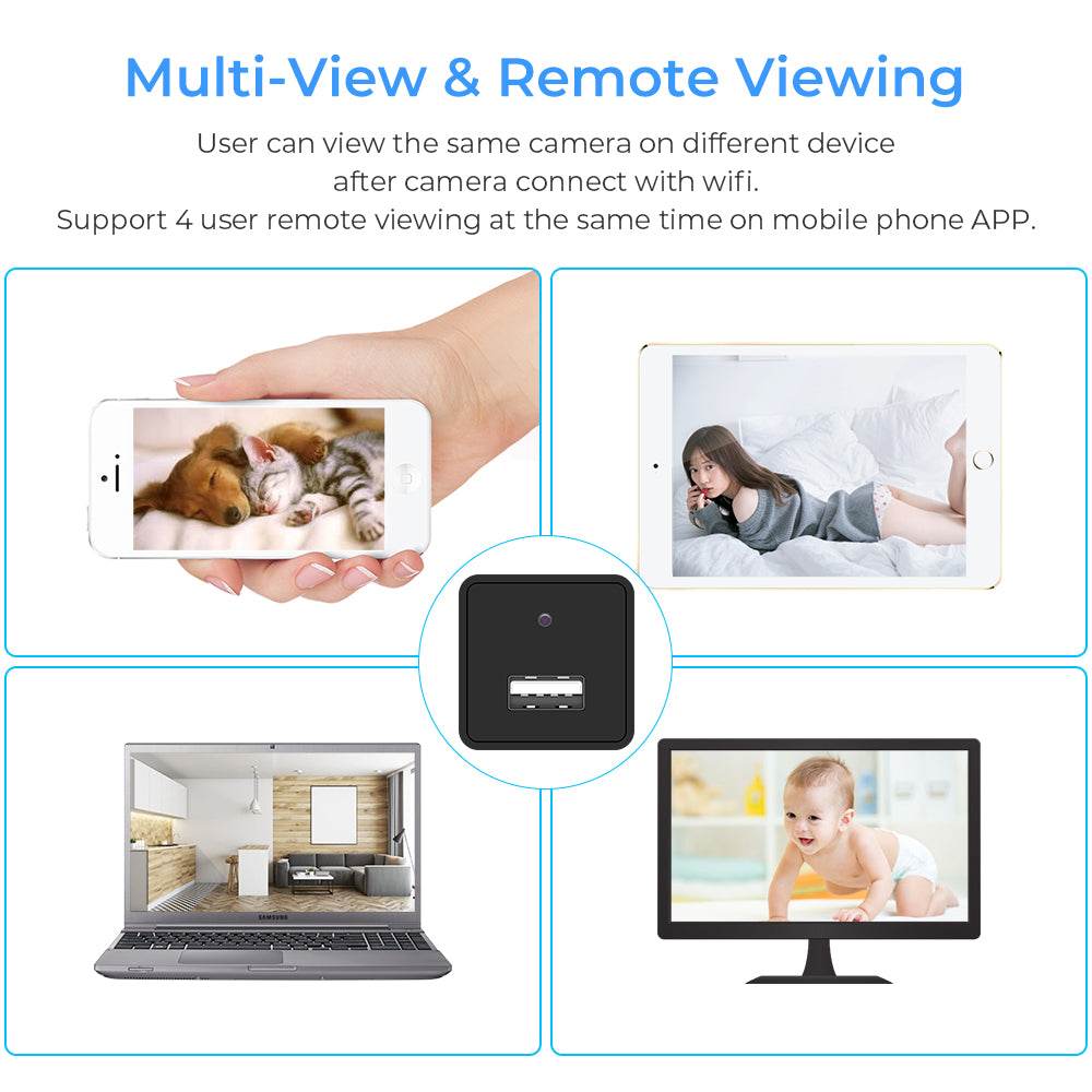 Ship From CA Warehouse WIFI Mini USB Charger Camera HD 1080P - Big J's Showstoppin' Store