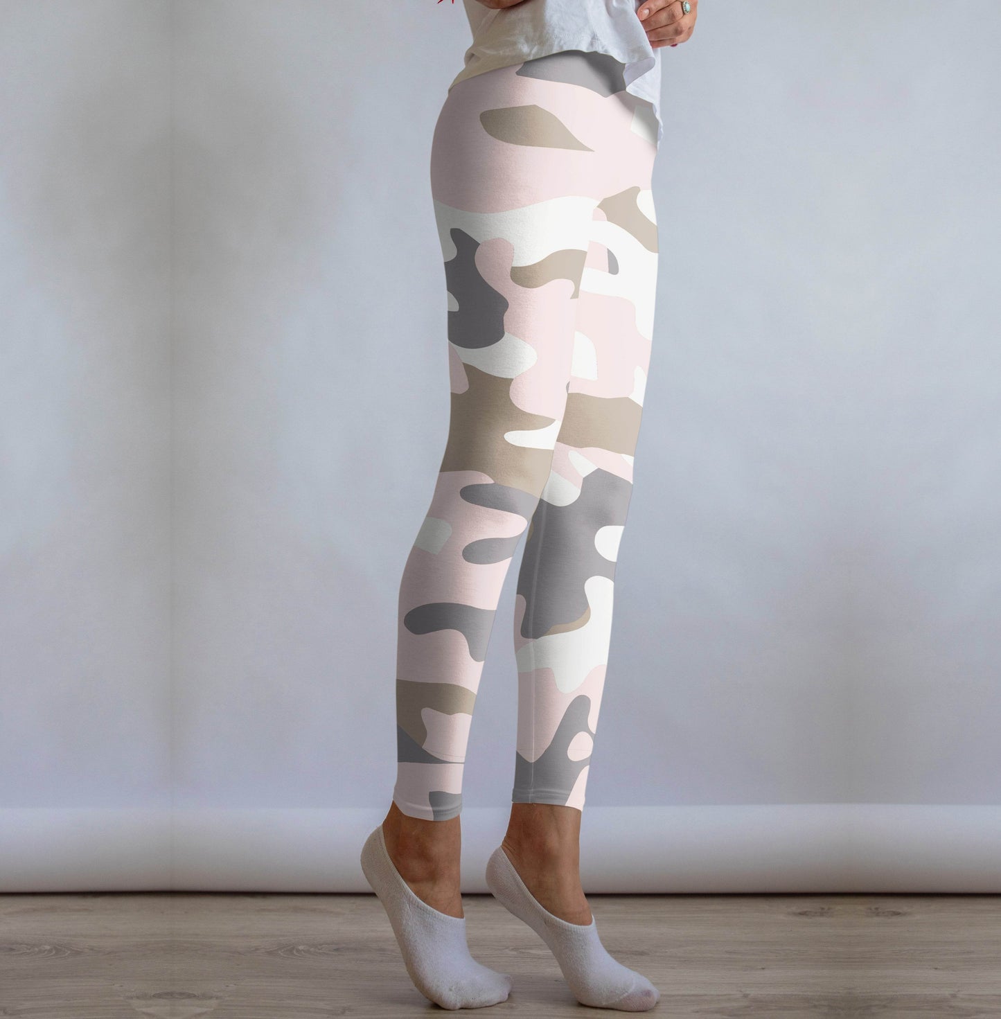 Pink Camo Leggings, Capris, Shorts - Big J's Showstoppin' Store