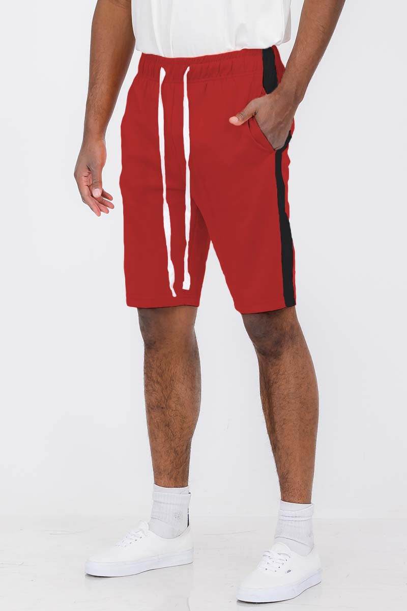SINGLE STRIPE SHORTS - Big J's Showstoppin' Store